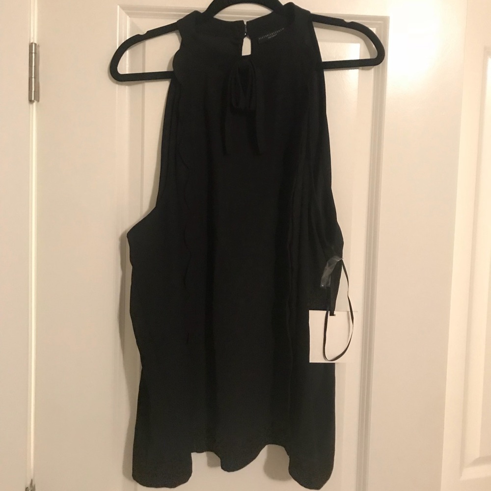 Black tank blouse